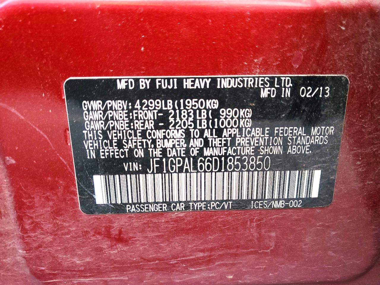 Subaru Impreza Sport Premium