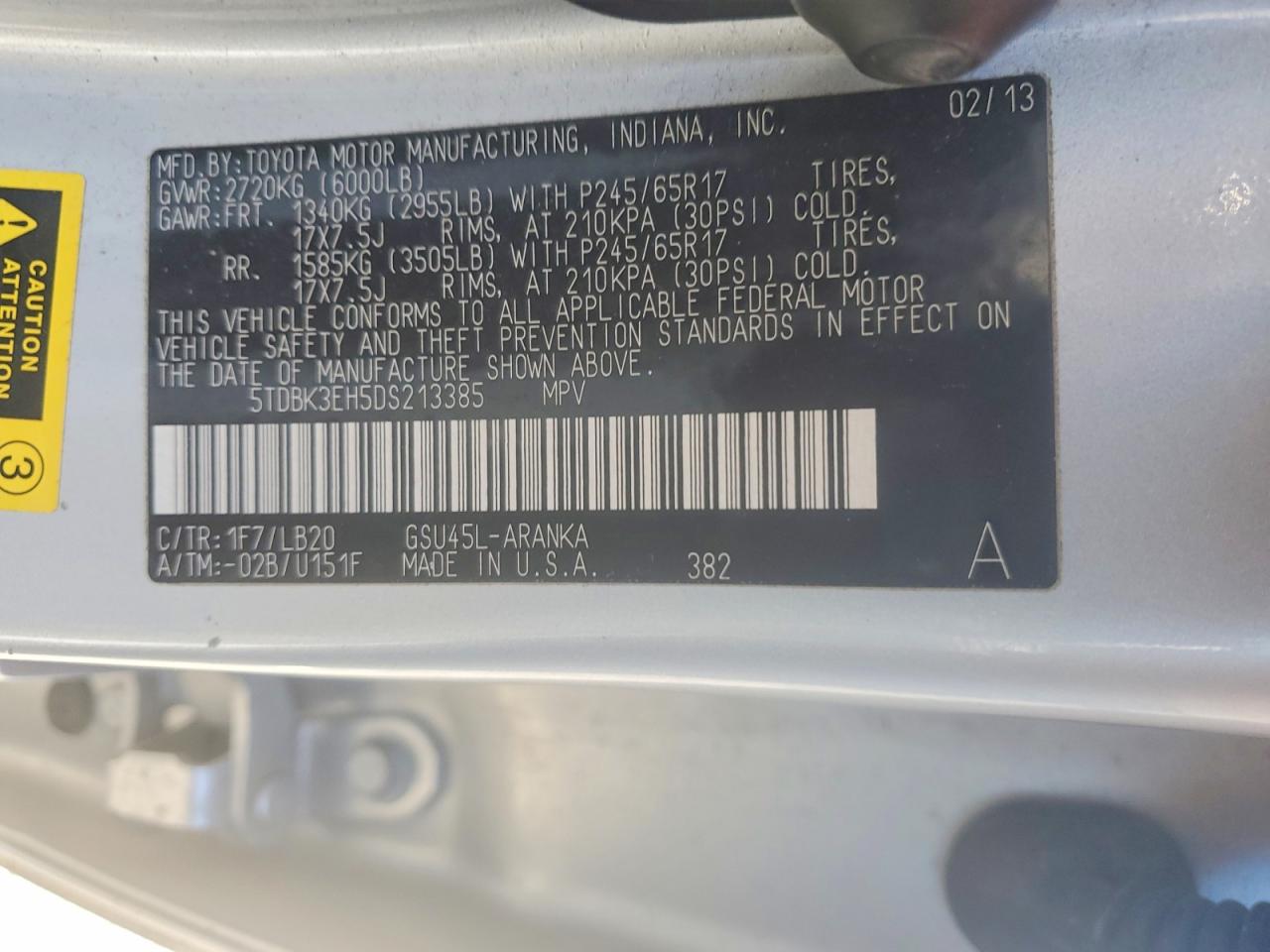 Toyota Highlander Se