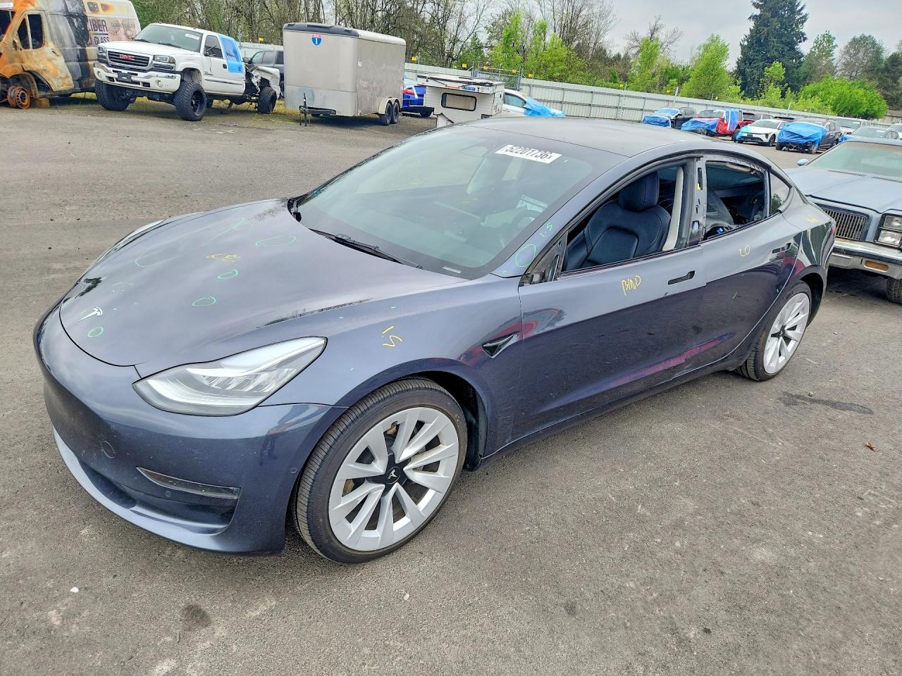 Salvage Tesla Model 3 Image