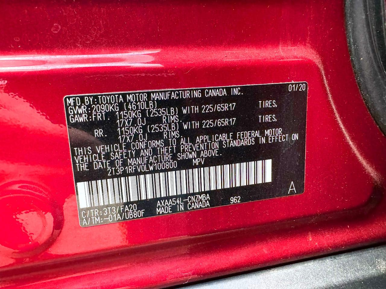 Toyota RAV4 Xle