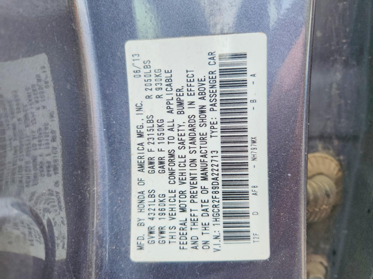 Honda Accord Exl