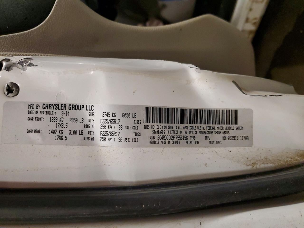 Dodge Caravan Sxt
