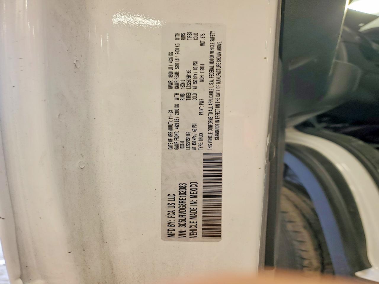 Ram Promaster 2500 High