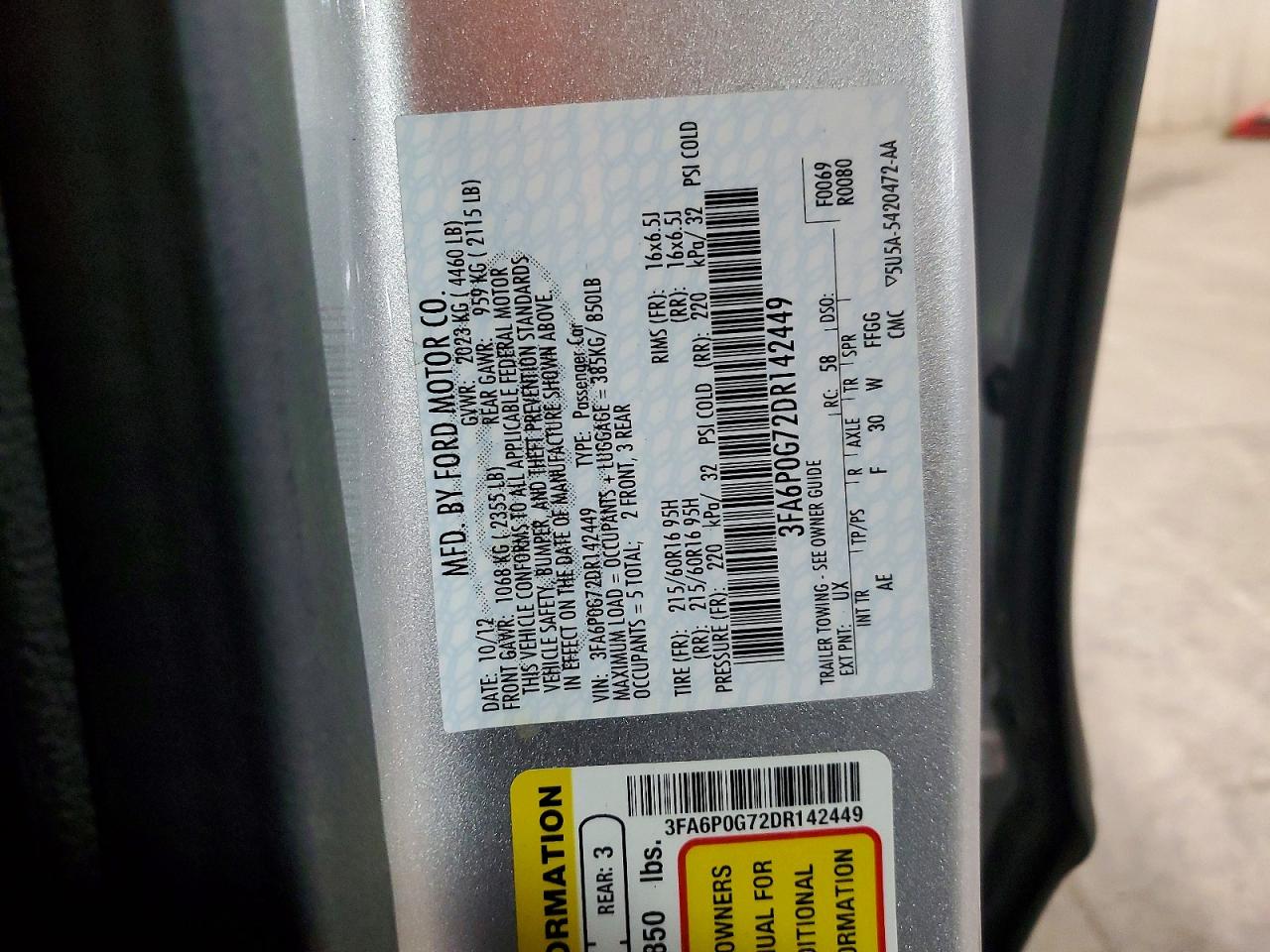 Ford Fusion S
