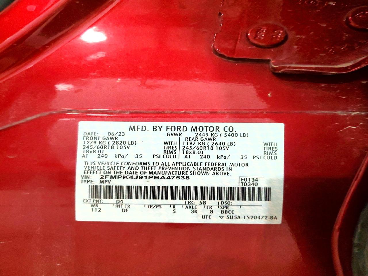 Ford Edge Sel