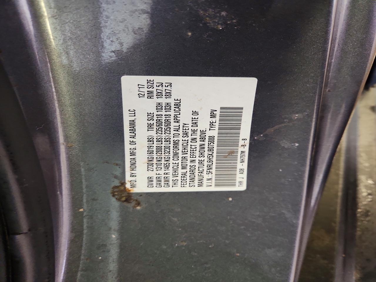 Honda Odyssey Ex
