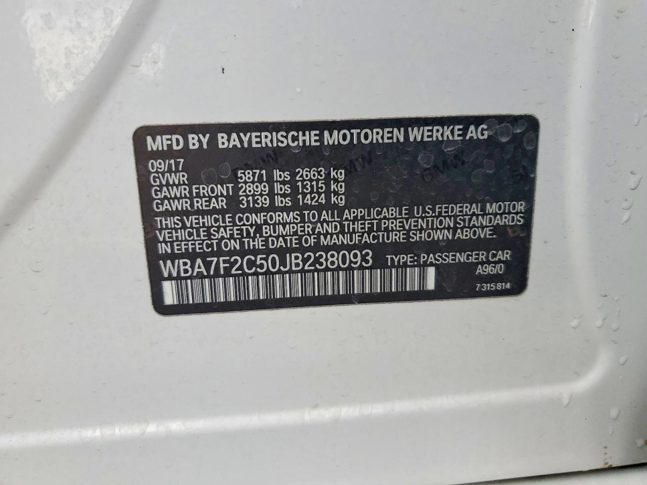 BMW 7 Series Xi