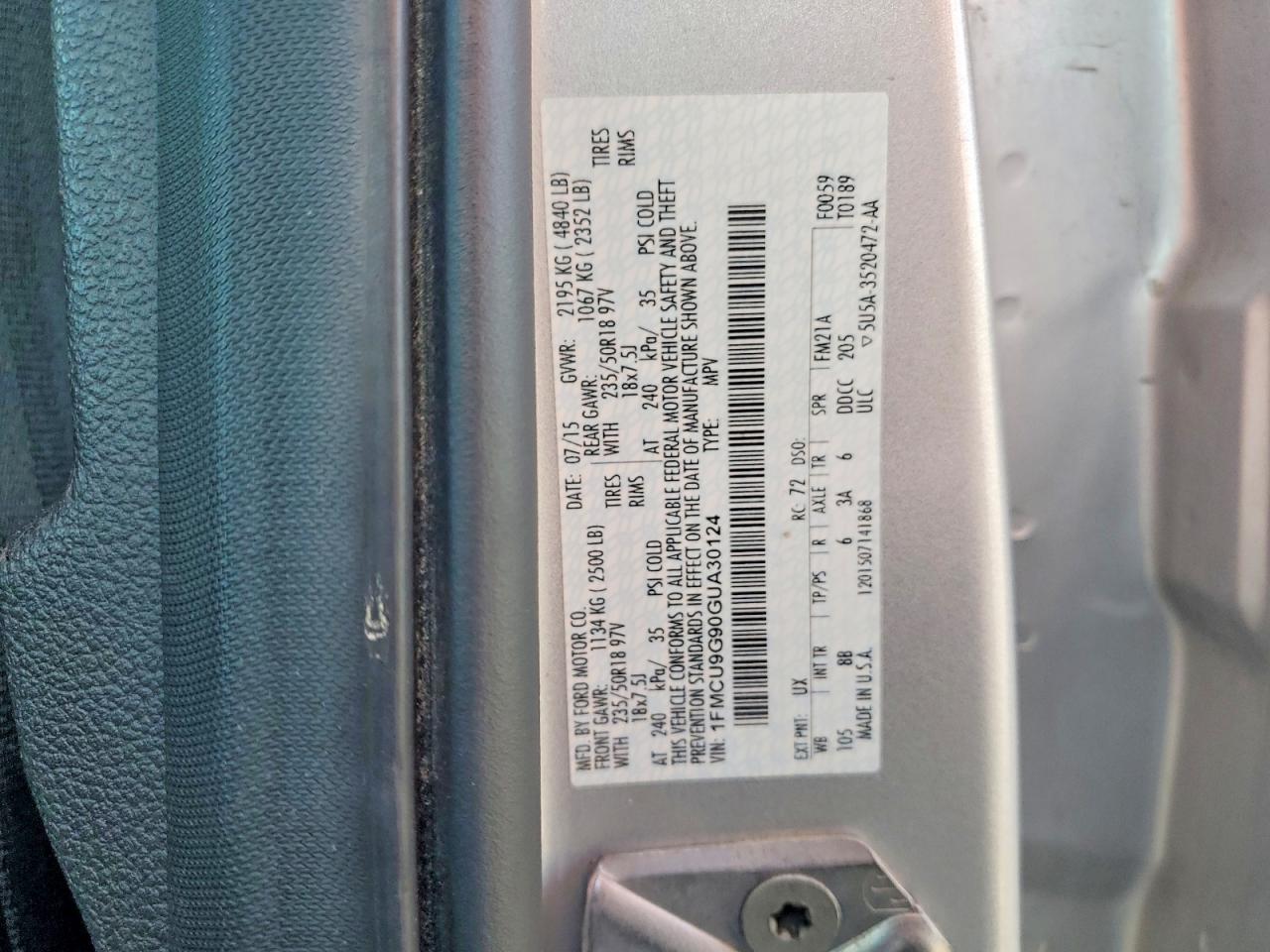 Ford Escape Se