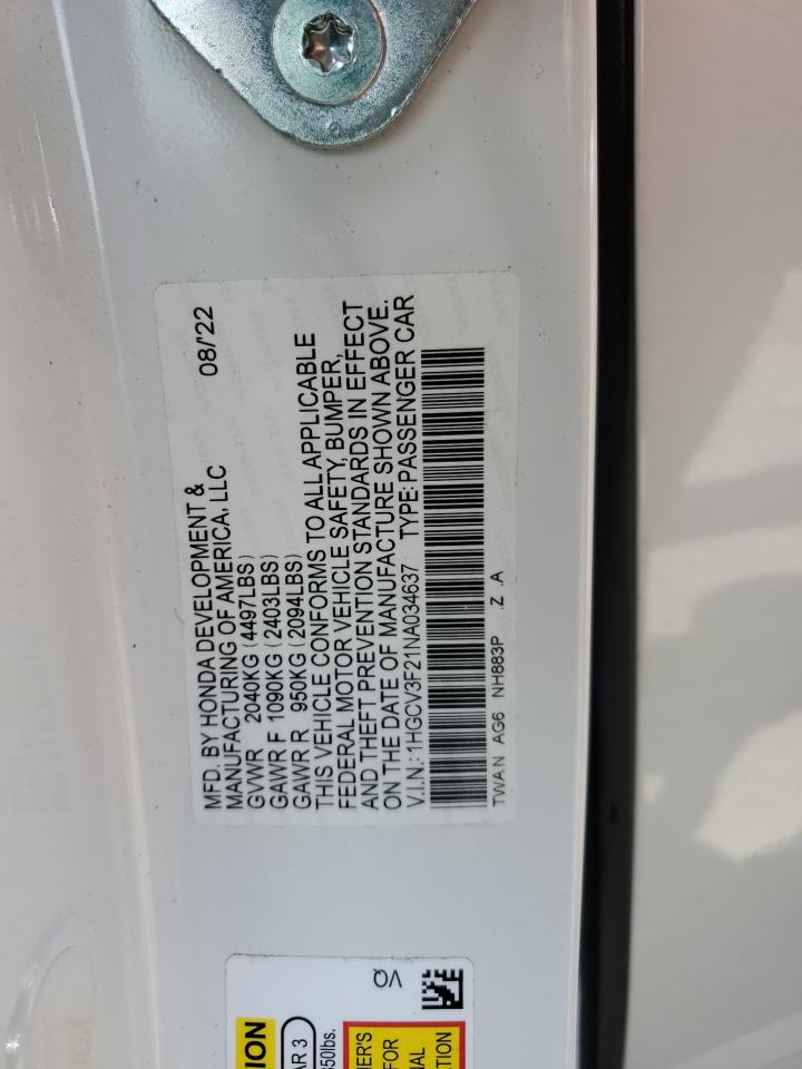 Honda Accord Hybrid Sport