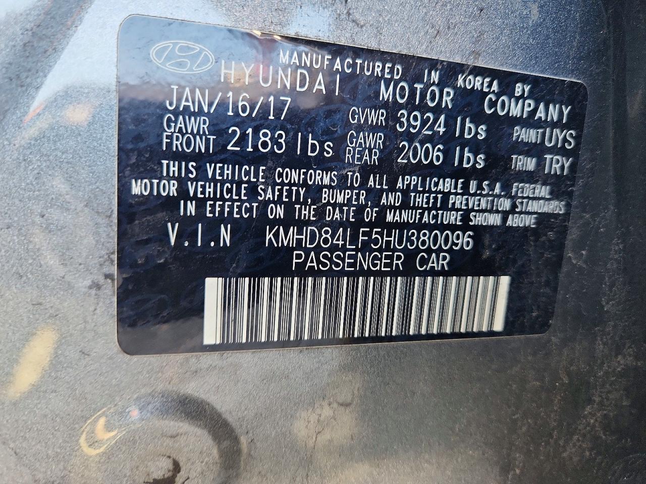 Hyundai ELANTRA Value Edition