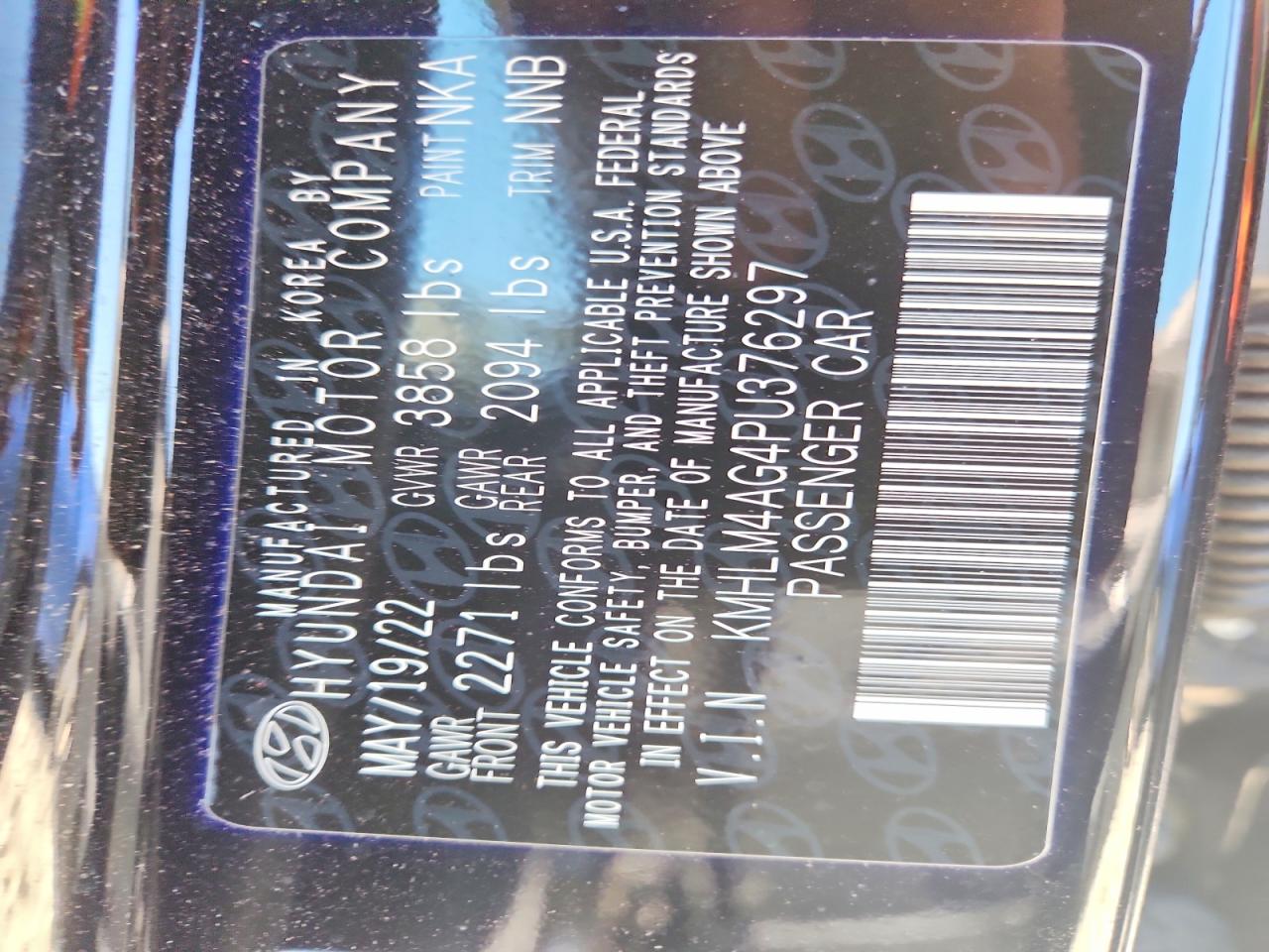 Hyundai ELANTRA Sel