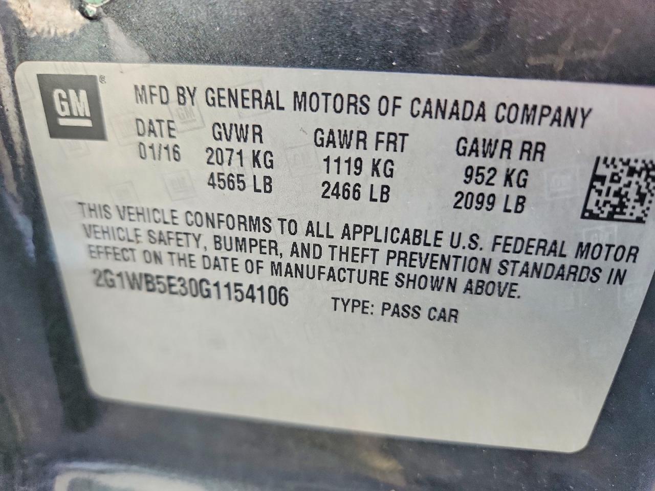 Chevrolet Impala Lt