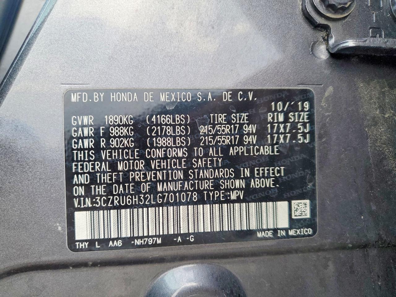 Honda HR-V Lx