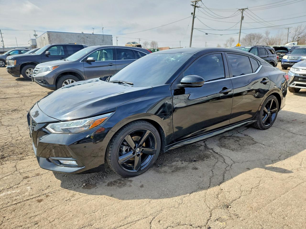 Salvage Nissan Sentra Image