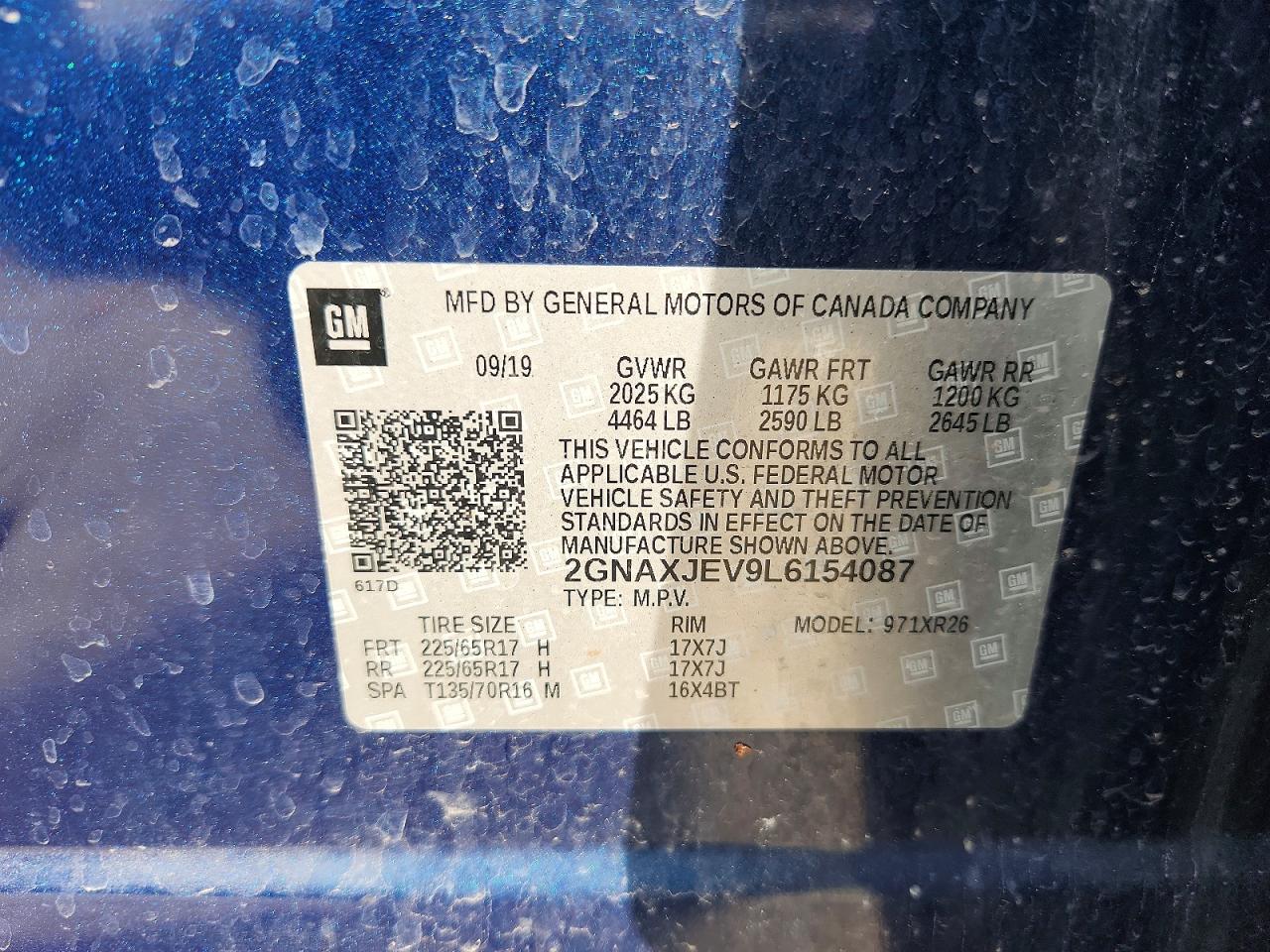 Chevrolet Equinox Lt