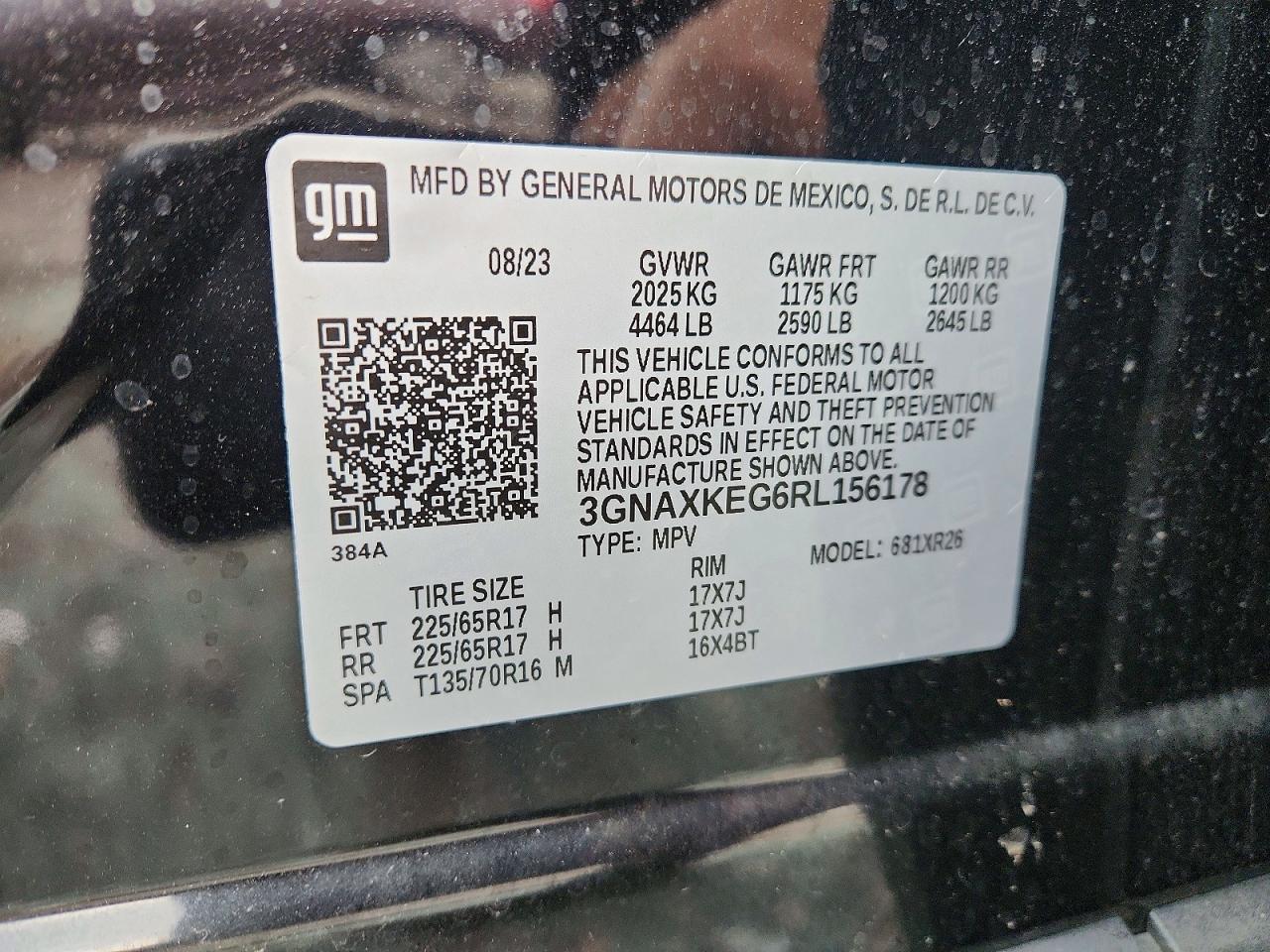 Chevrolet Equinox Lt