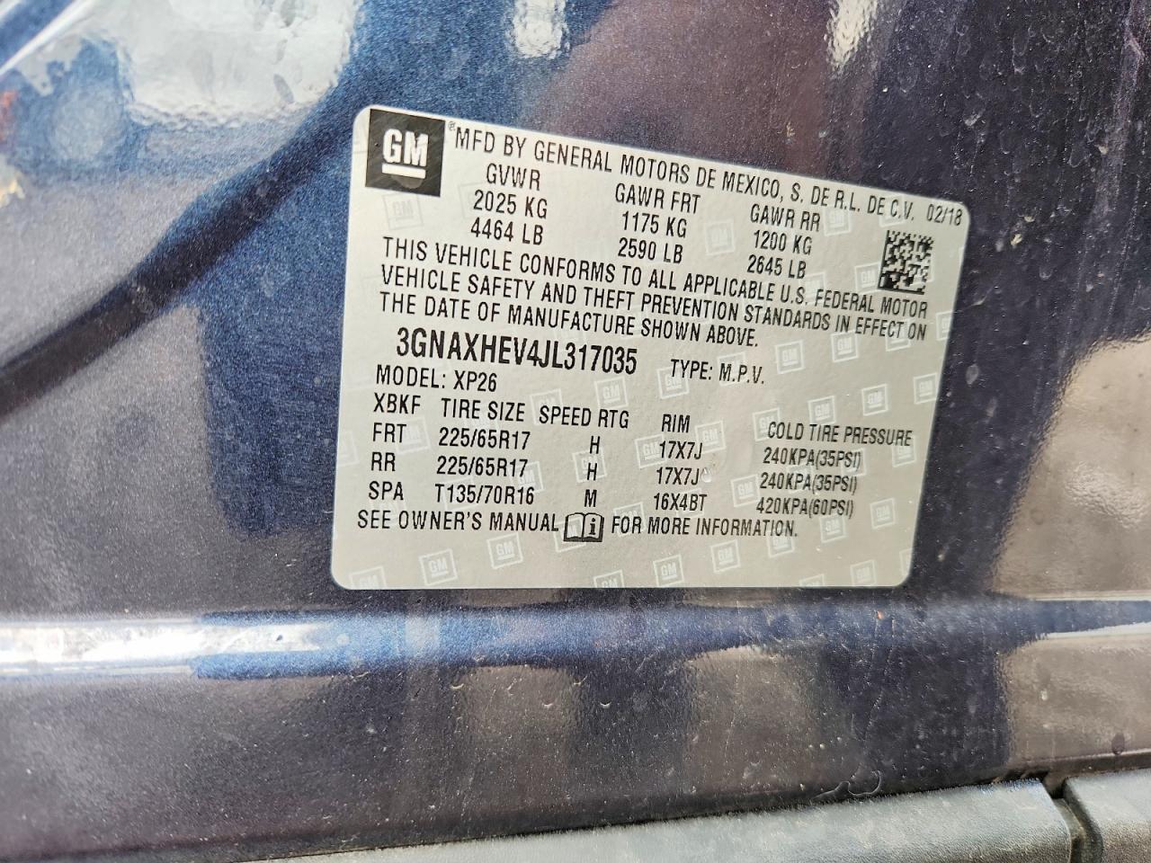 Chevrolet Equinox Ls