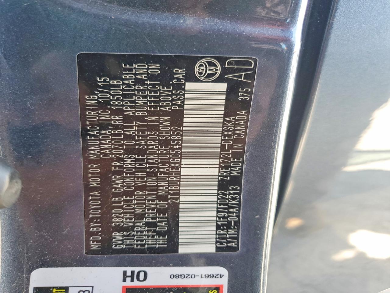 Toyota Corolla S Plus