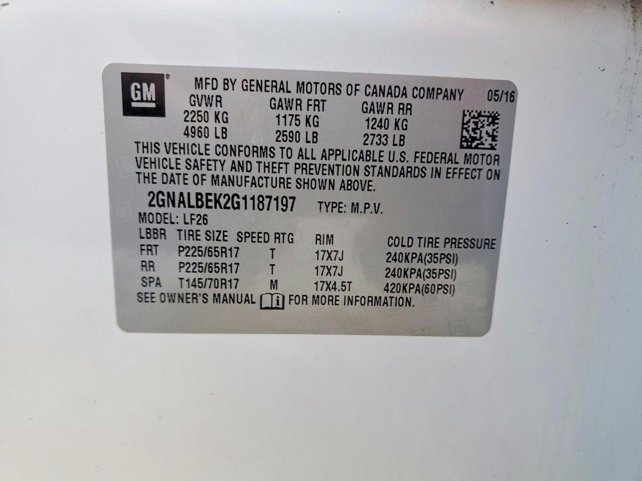 Chevrolet Equinox Ls