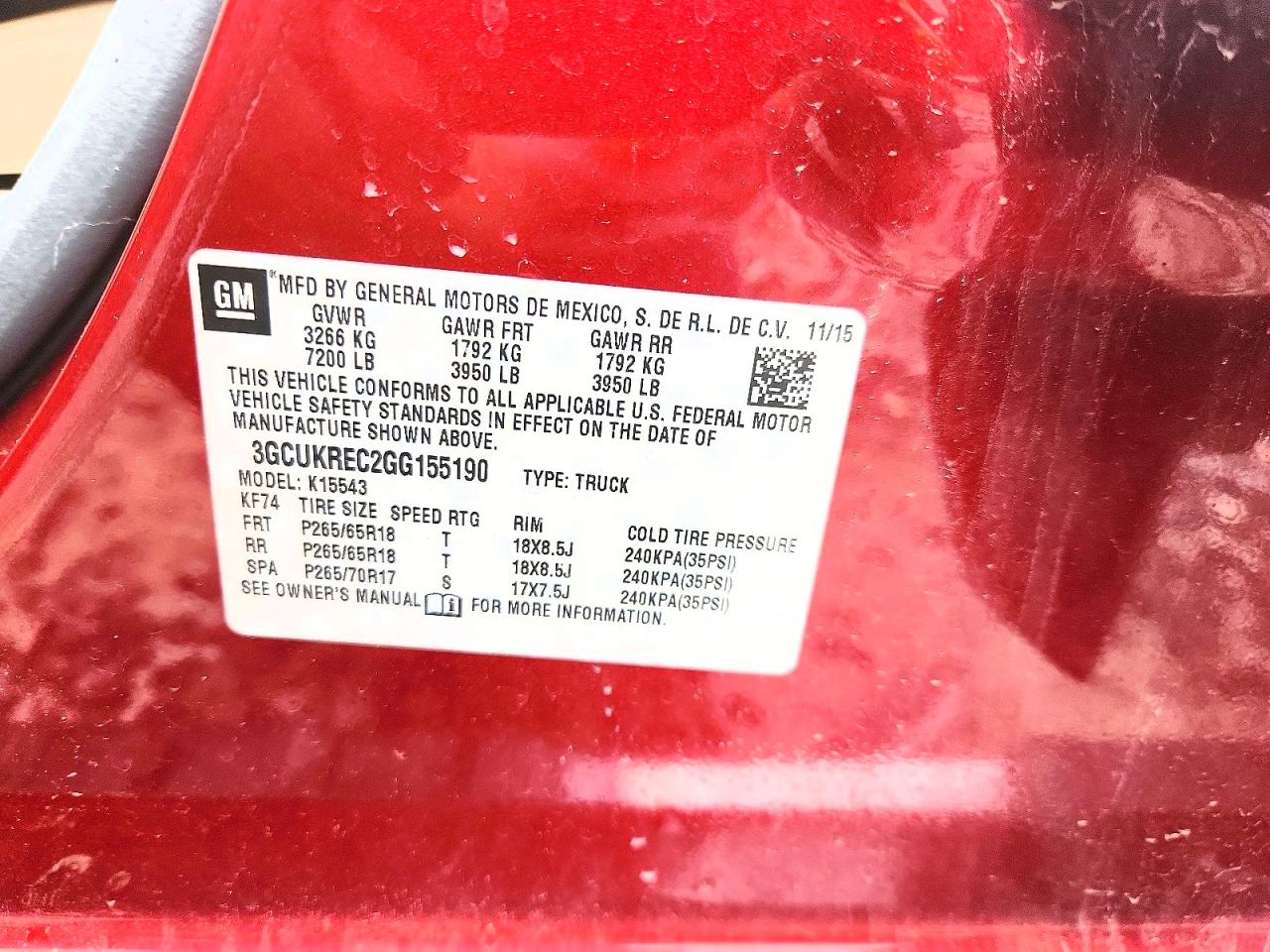 Chevrolet Silverado K1500 Lt