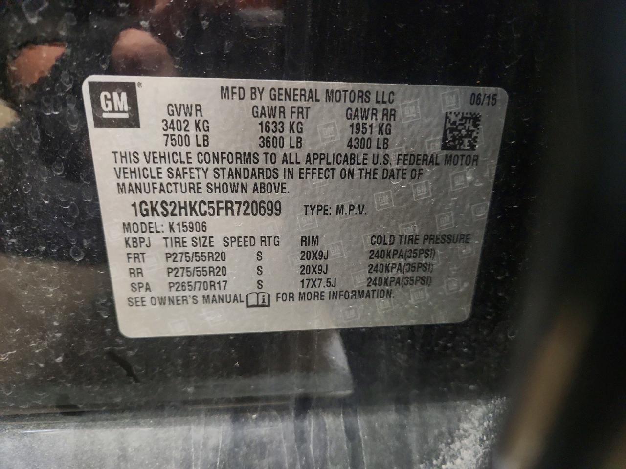 GMC Yukon K1500 Slt