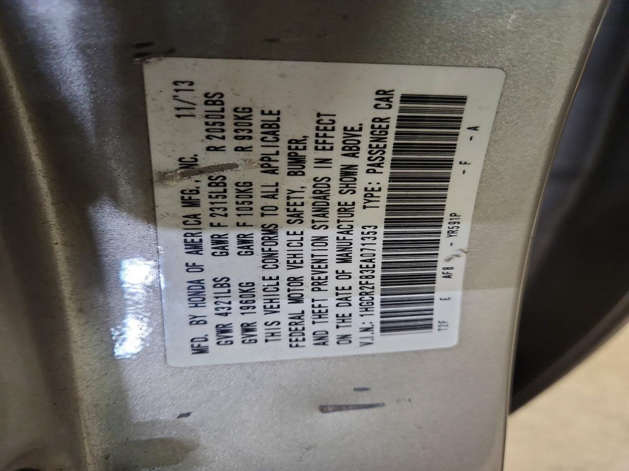 Honda Accord Exl