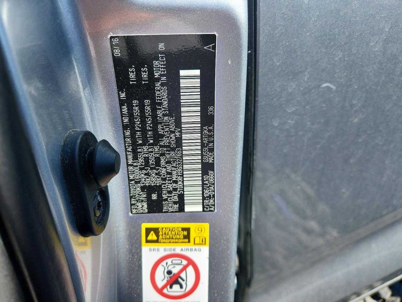 Toyota Highlander Limited Platinum