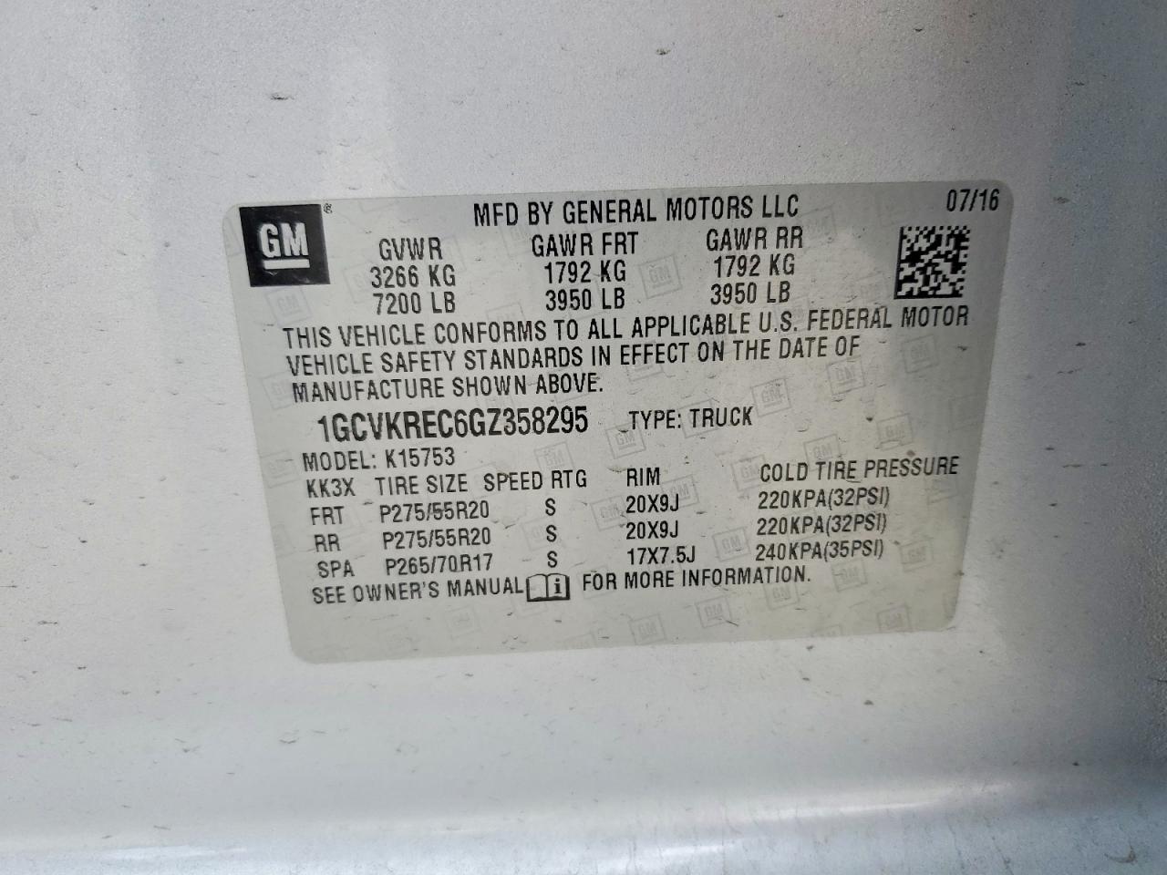 Chevrolet Silverado K1500 Lt