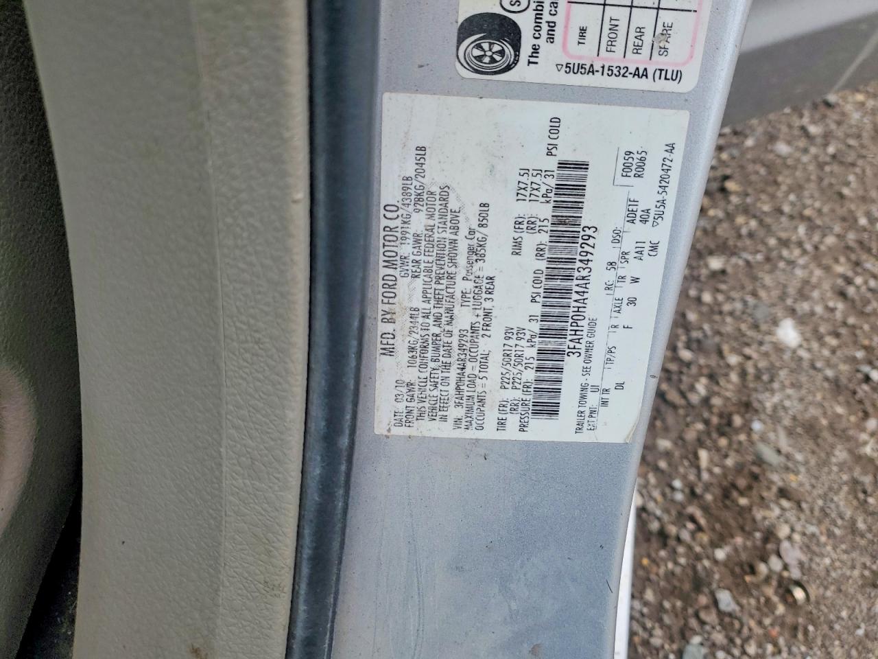 Ford Fusion Se