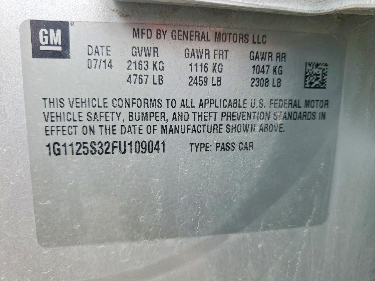 Chevrolet Impala Lt