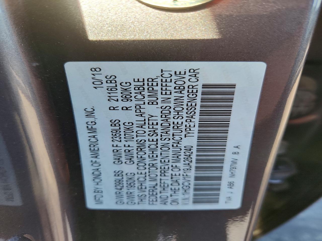 Honda Accord Lx
