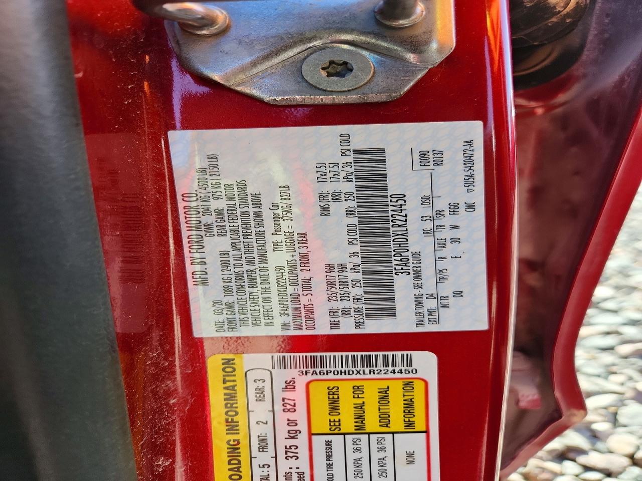 Ford Fusion Se