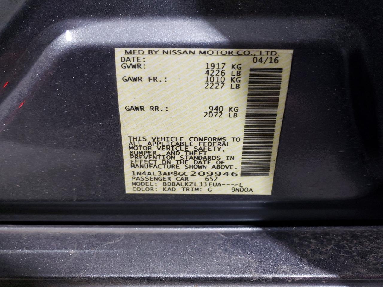 Nissan Altima 2.5