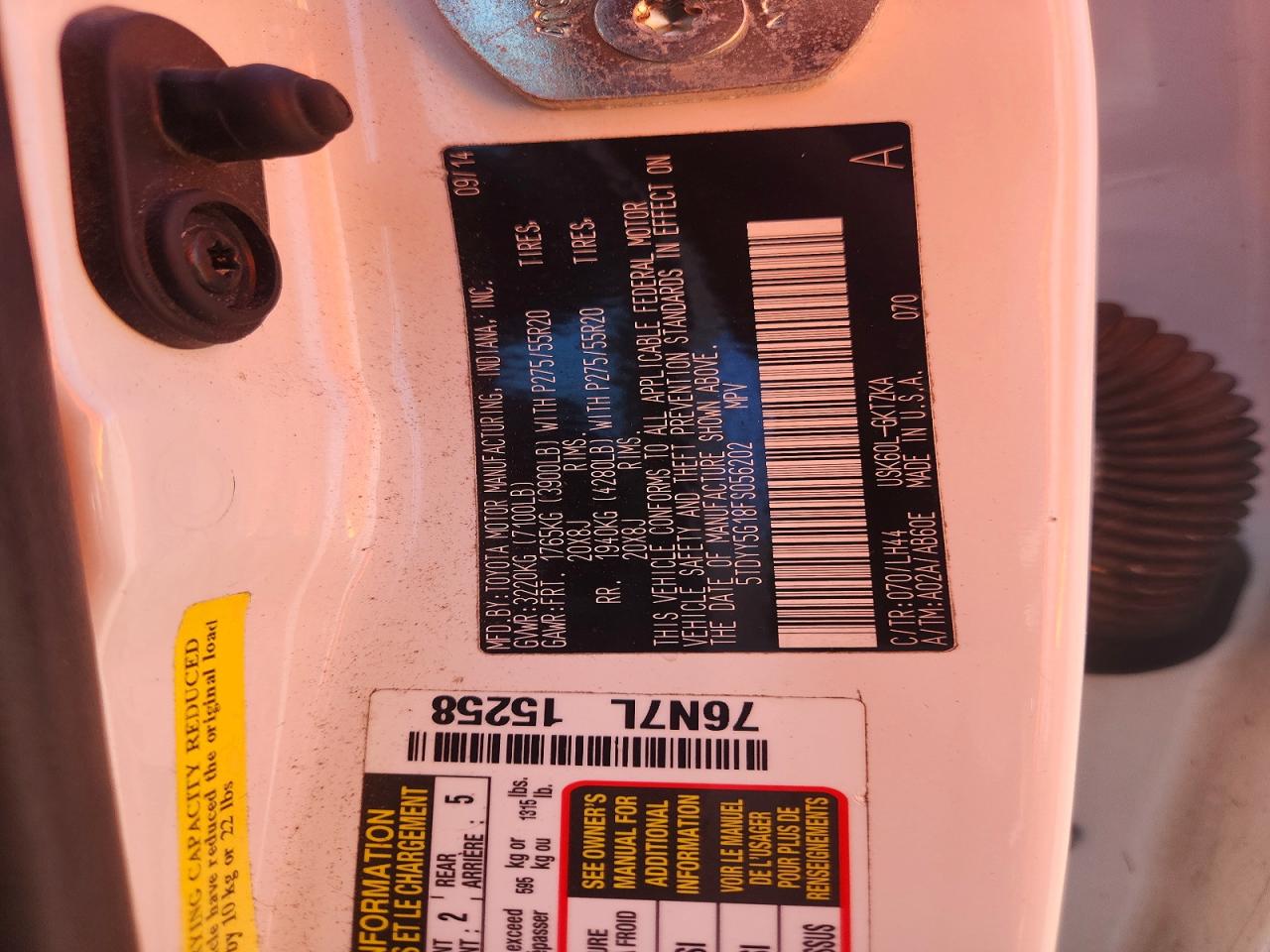 Toyota Sequoia Platinum