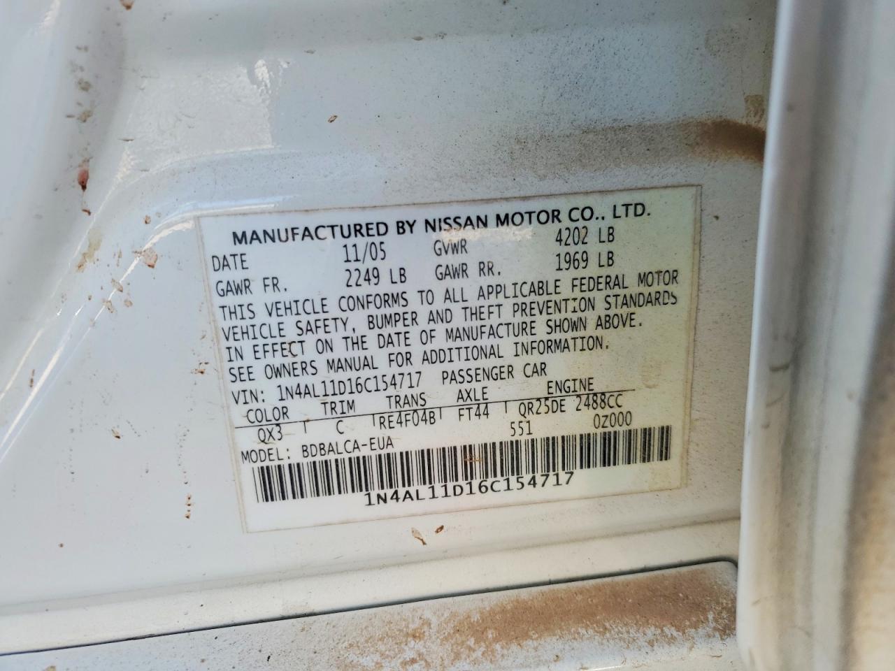 Nissan Altima S