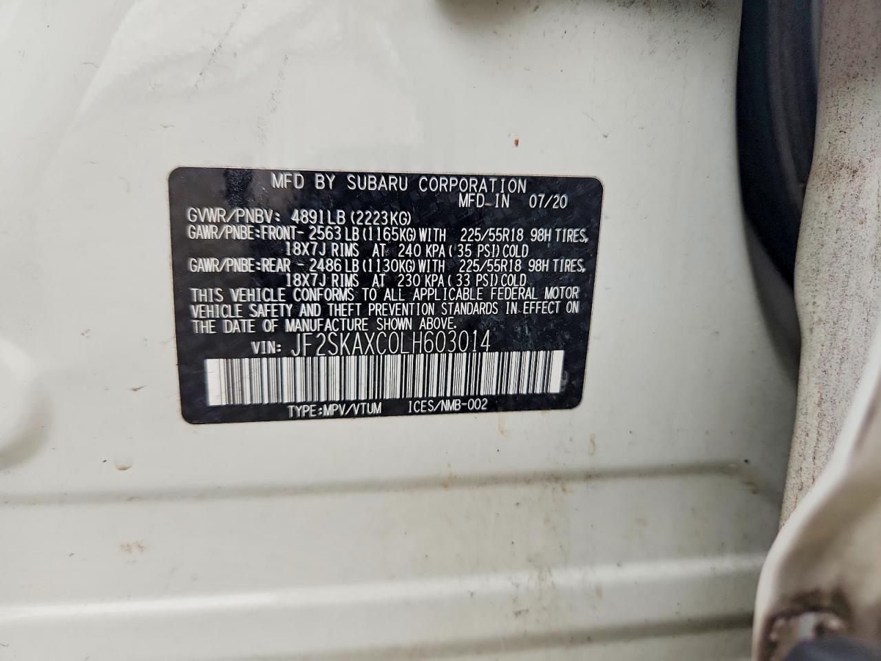Subaru Forester Touring