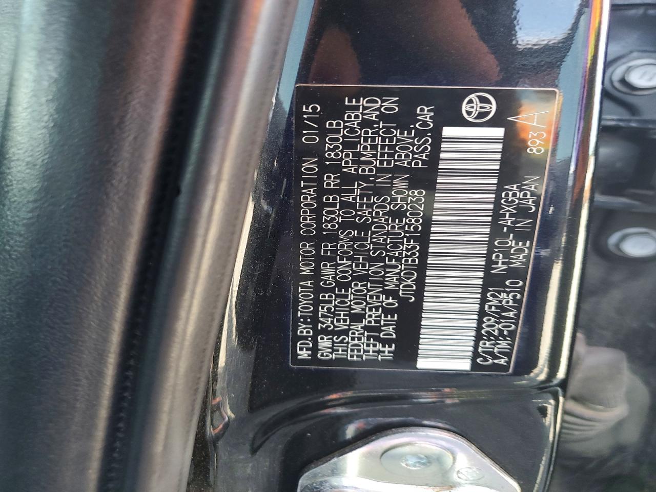 Toyota Prius c Three