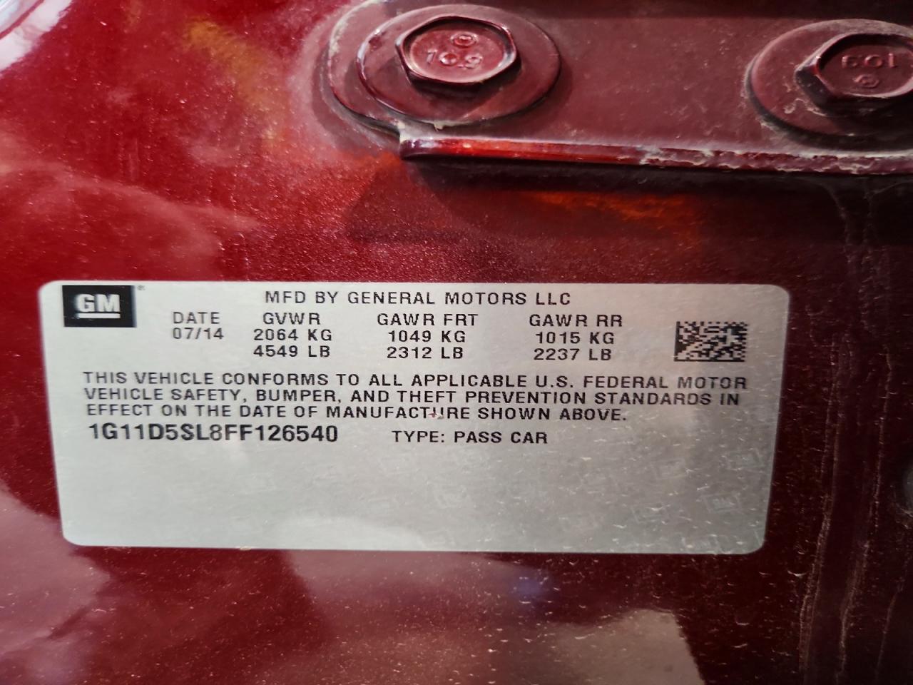 Chevrolet Malibu Ltz