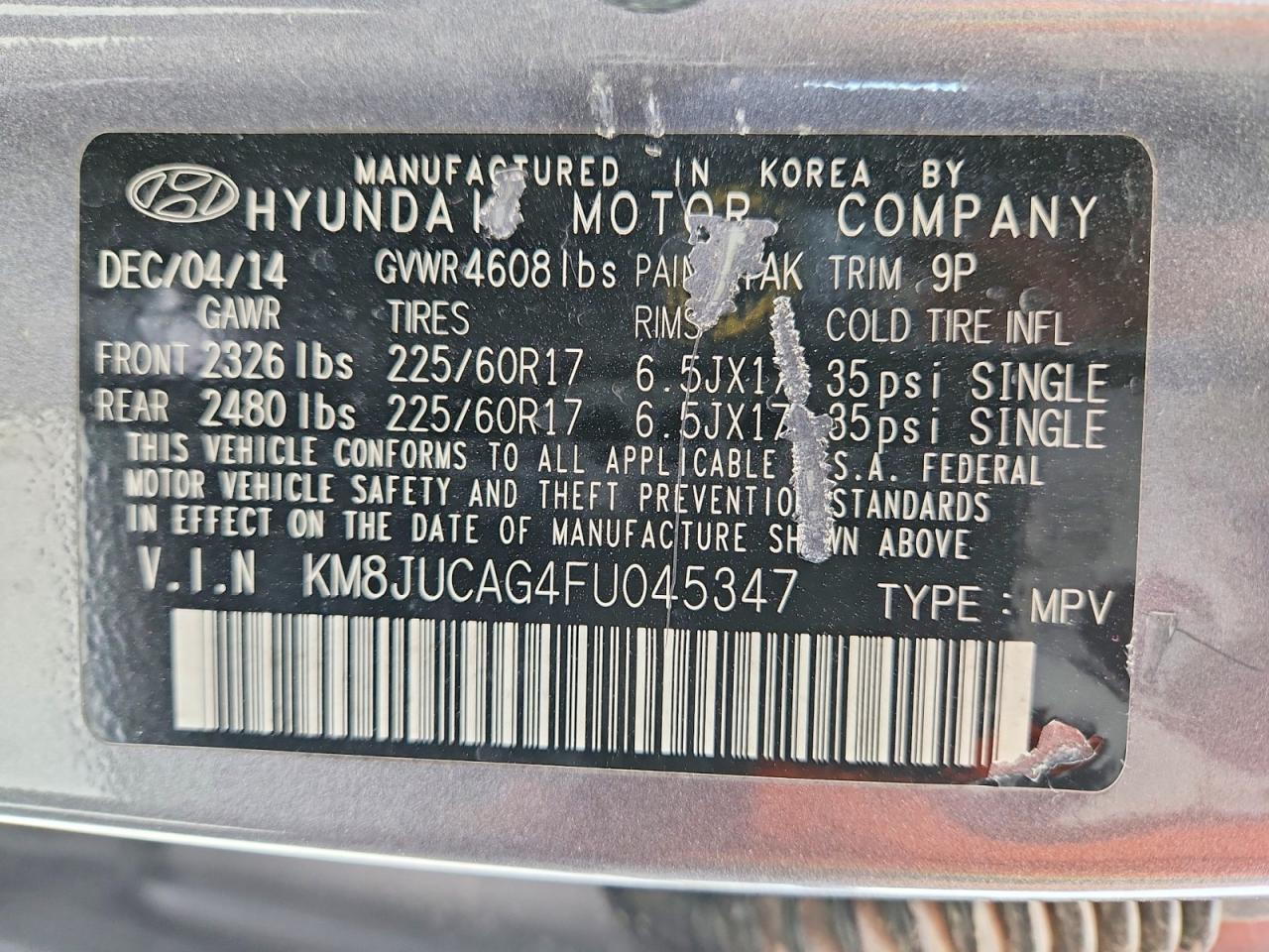 Hyundai TUCSON Se