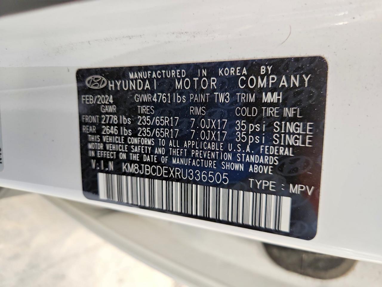 Hyundai TUCSON Sel