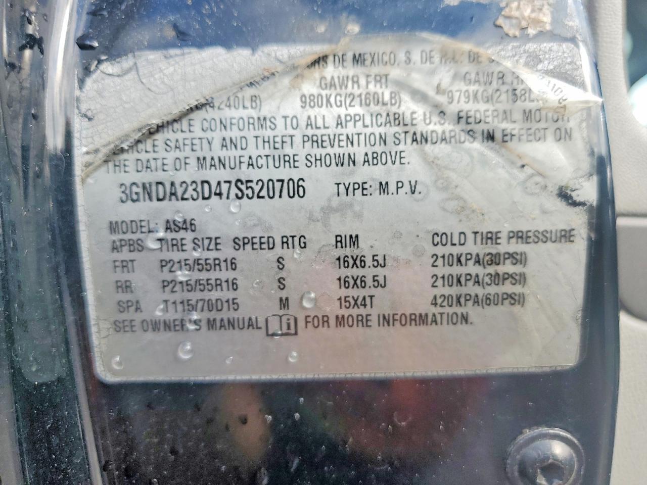 Chevrolet HHR Lt