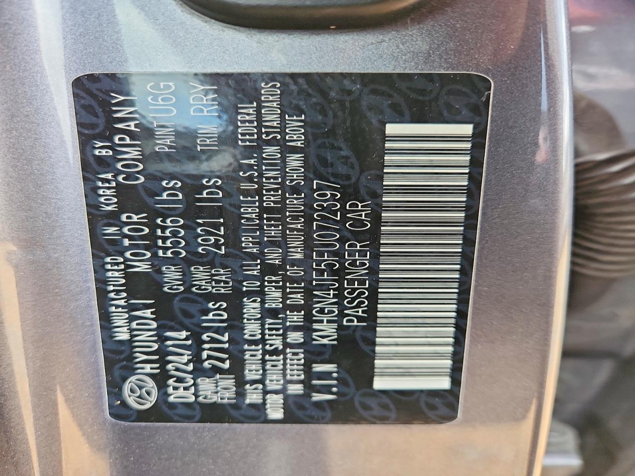 Hyundai Genesis 5.0l