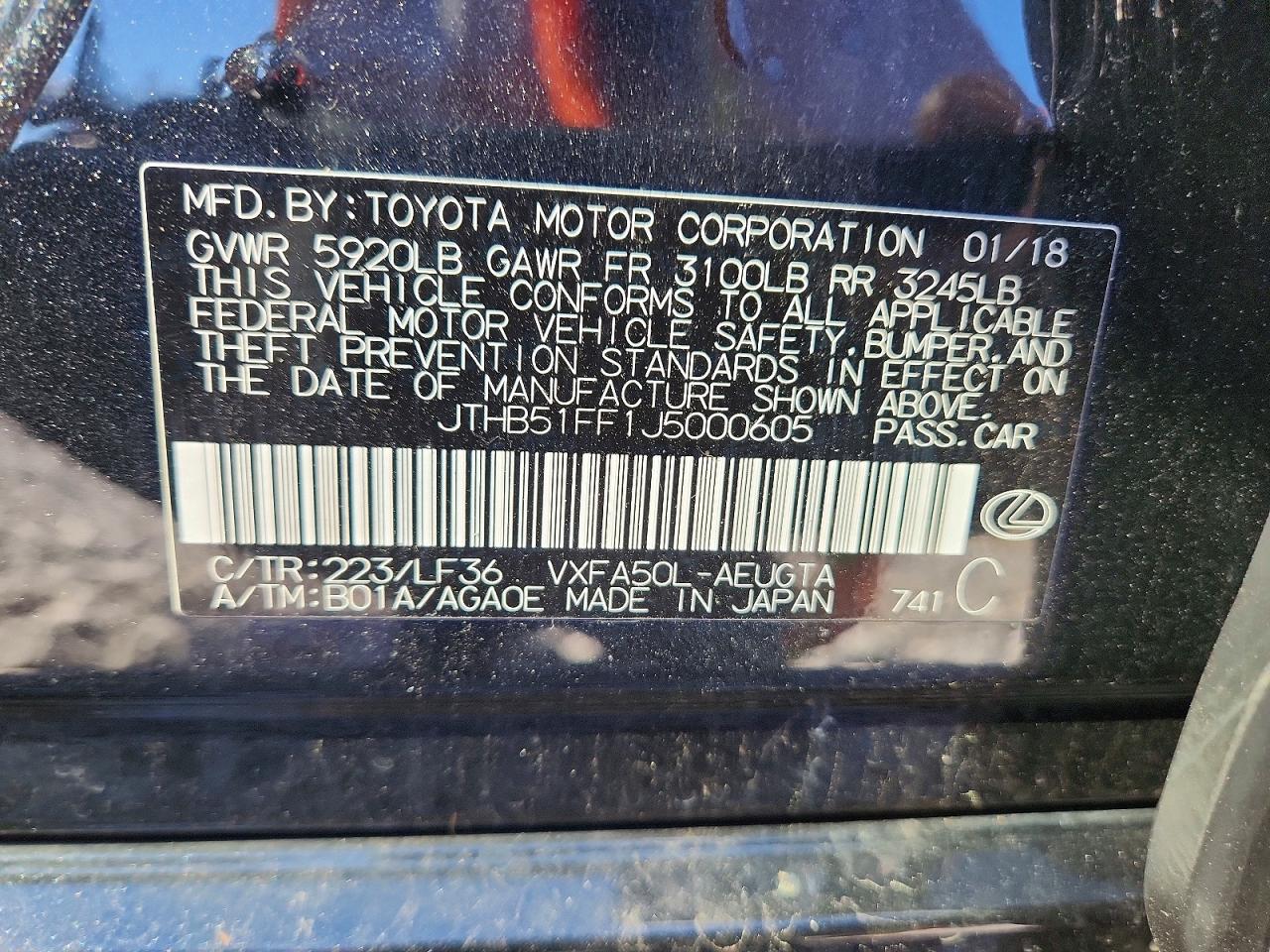 Lexus LS F Sport
