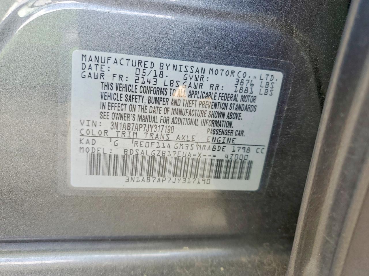 Nissan Sentra Sl