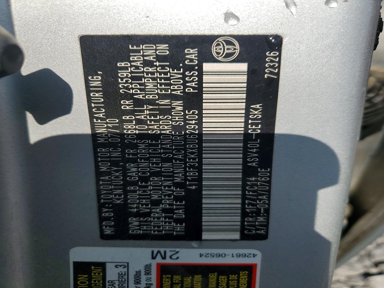 Toyota Camry Se