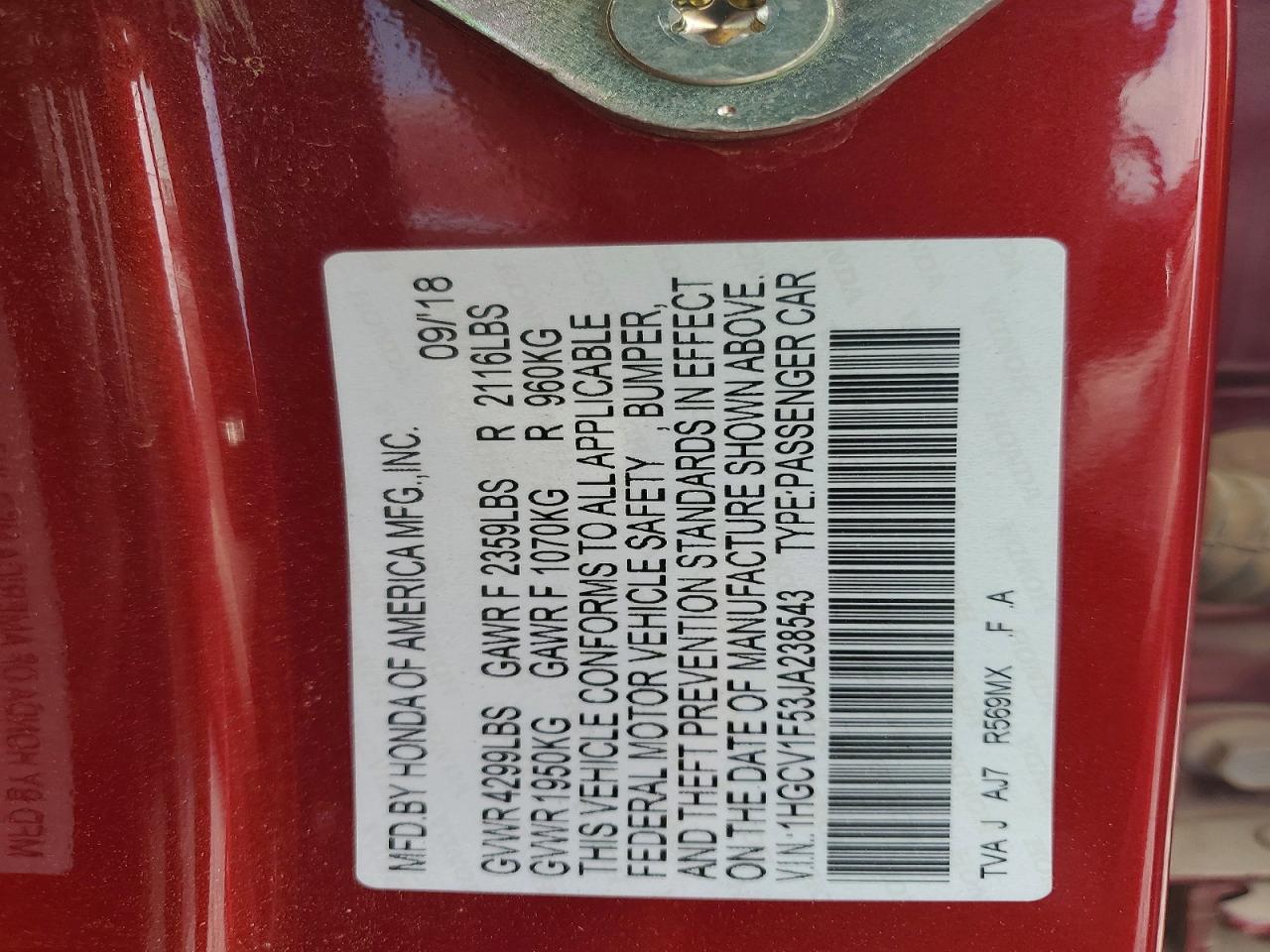 Honda Accord Exl
