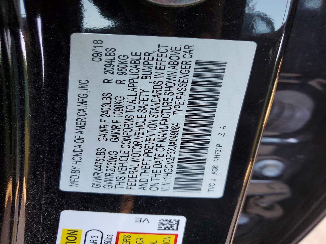 Honda Accord Sport