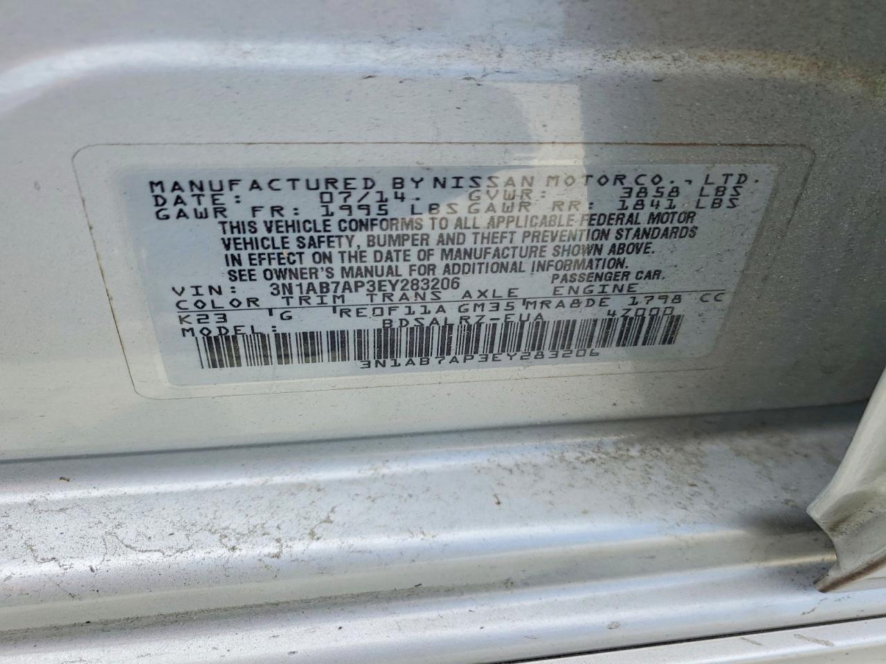Nissan Sentra Sr