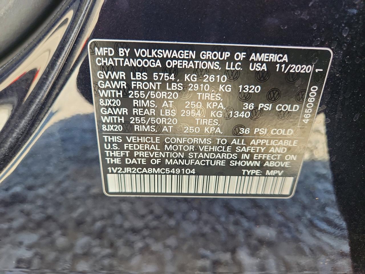 Volkswagen Atlas Se