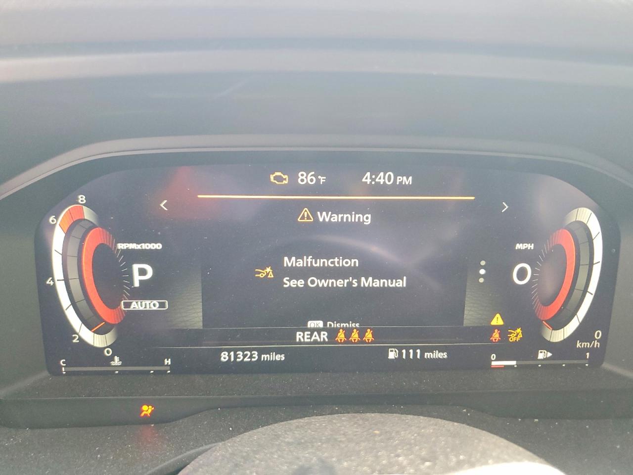 Nissan Rogue Platinum